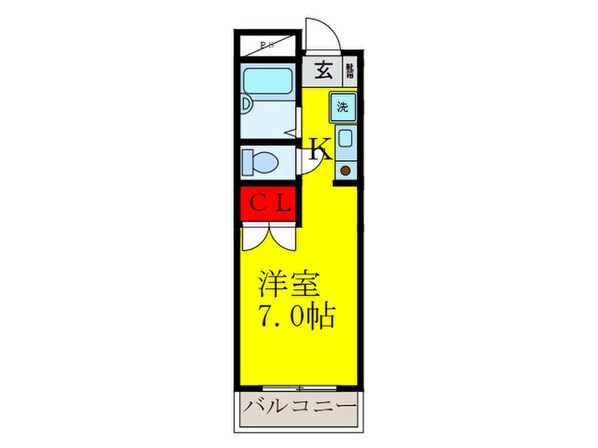 ﾒｿﾞﾝｴﾙｱﾝﾄﾞｼﾞｮｲの物件間取画像